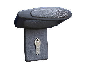 Sectional garage door handle