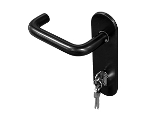 Internal garage door handle