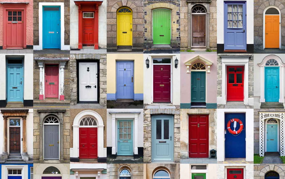 Best front door colours