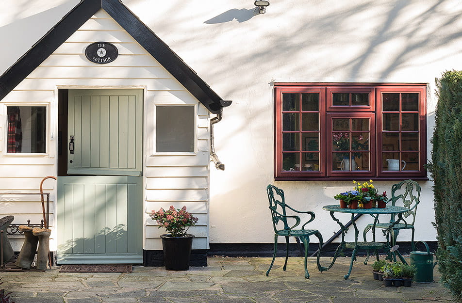 House with Everest wooden windows fitted