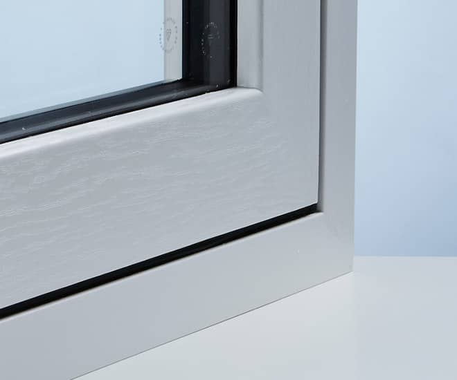 Modern flush casement profile