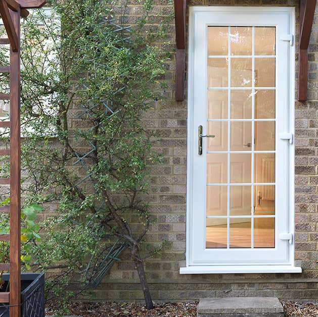 Cheap upvc shop doors