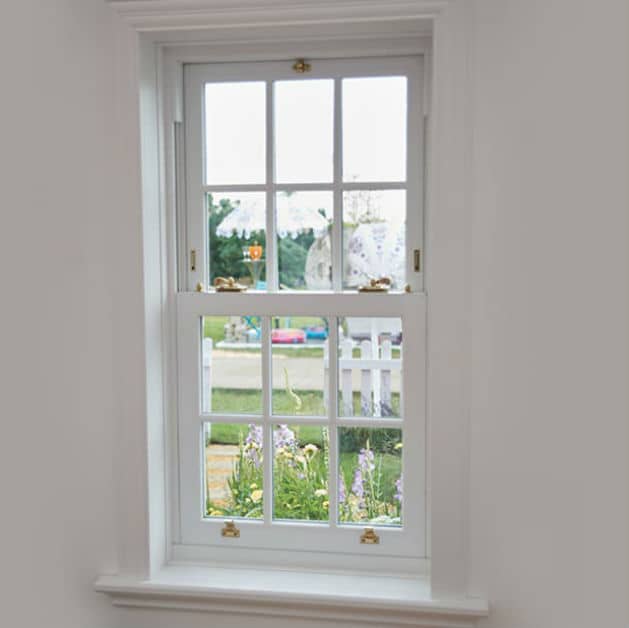 Everest sash window inside