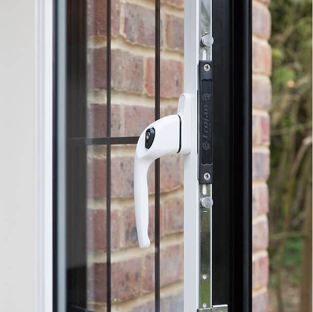 Two colour aluminium window