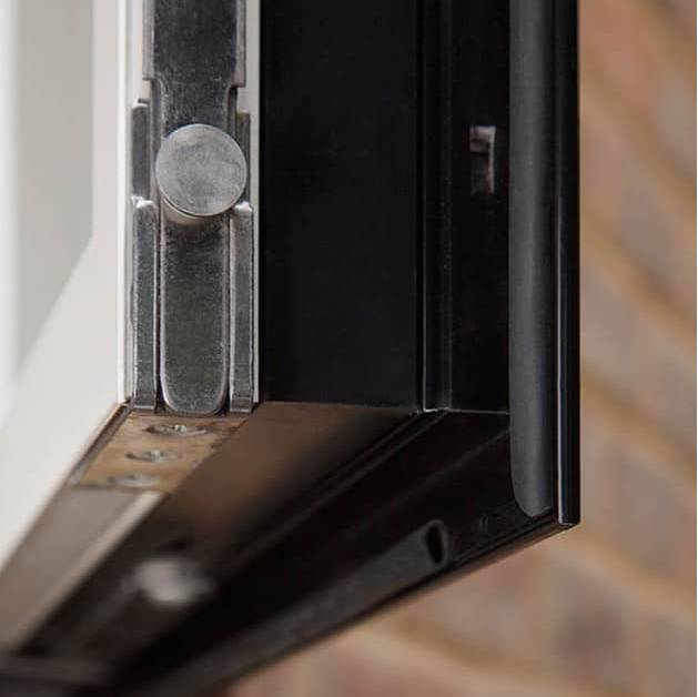 Everest black aluminium window