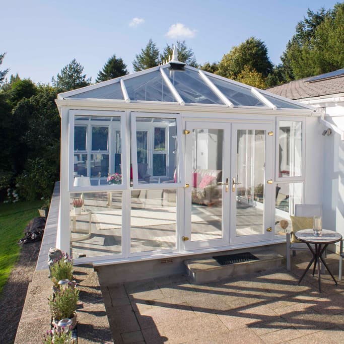 uPVC Edwardian conservatory