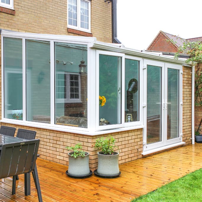 uPVC lean-to conservatory