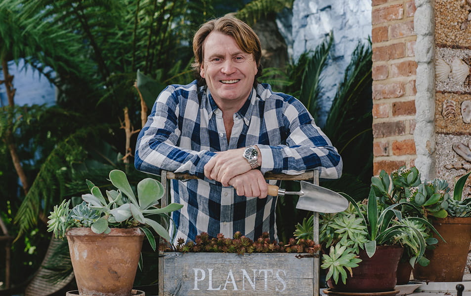 TV gardener David Domoney