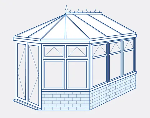 Everest conservatory design drawing