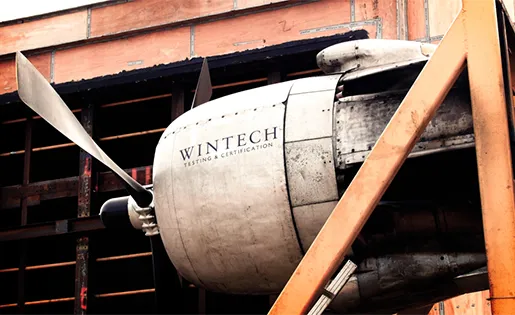 Wintech testing and certification airplane engine