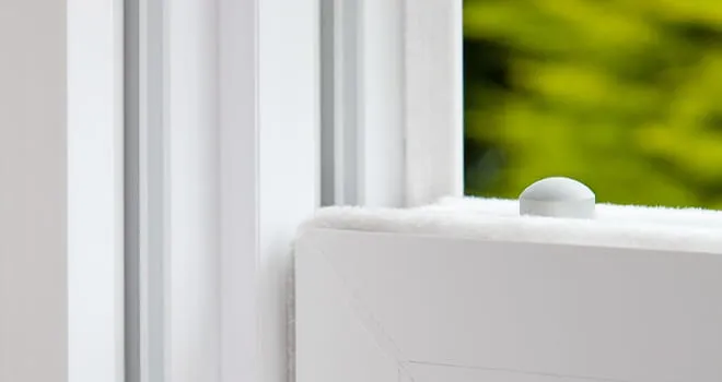 White Everest conservatory window detail