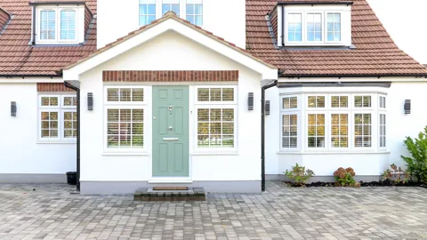 Everest conservatory front door sage green