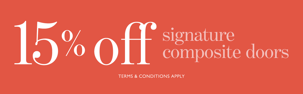 15% Off Signature Composite Doors