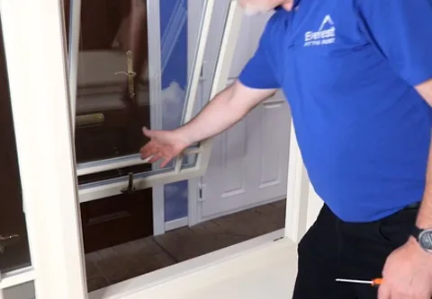 Everest conservatory window open showing operation