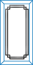 Everest conservatory window frame design with black trim