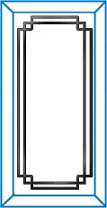 Everest conservatory window frame design with black trim