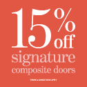 15% Off Signature Composite Doors
