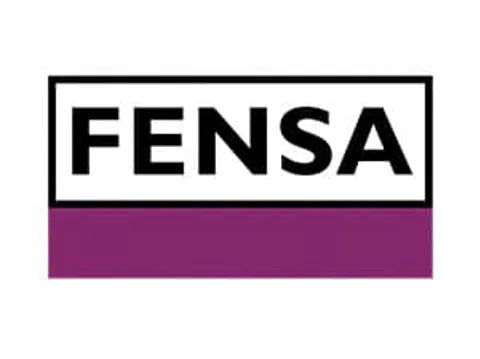 Fensa logo in black and purple